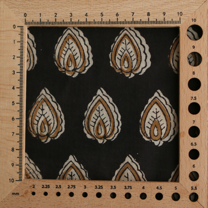 Kamala - Tissu indien coton hand block traditionnel