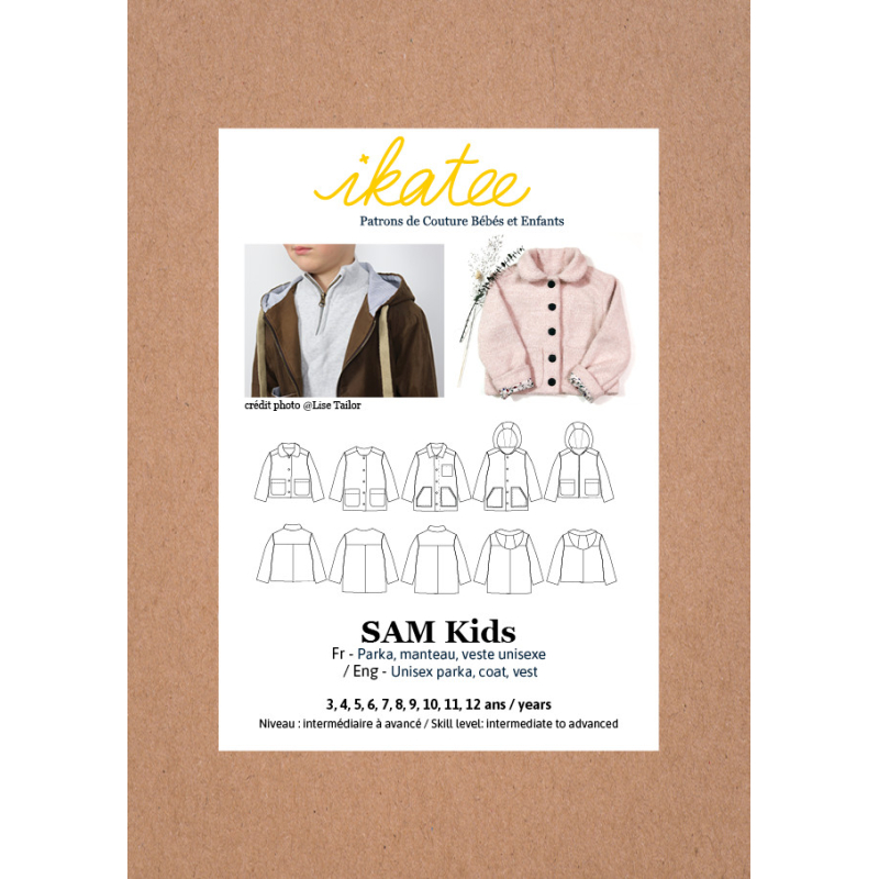 Patrons de couture pochette papier – ikatee