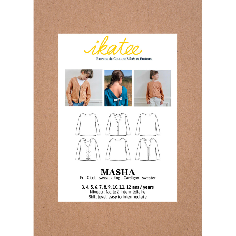Pochette patron Ikatee MASHA mum 34-46