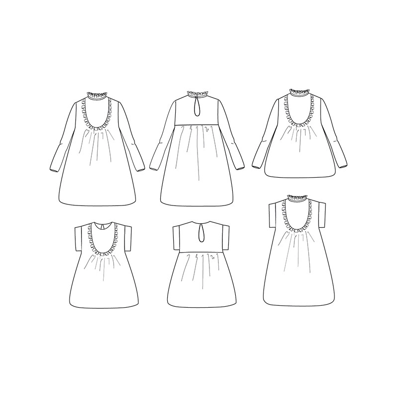 Pochette patron Ikatee IDA mum 34-46