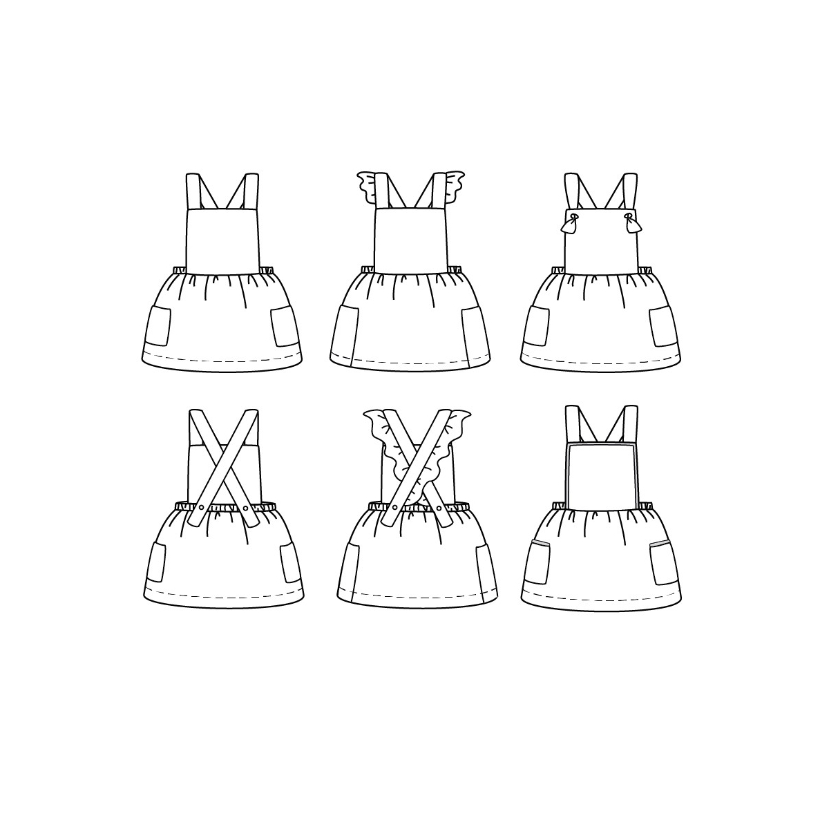 Pochette patron Ikatee MILANO kids 3A-12A Pochette patron Ikatee MILANO kids 3A-12A