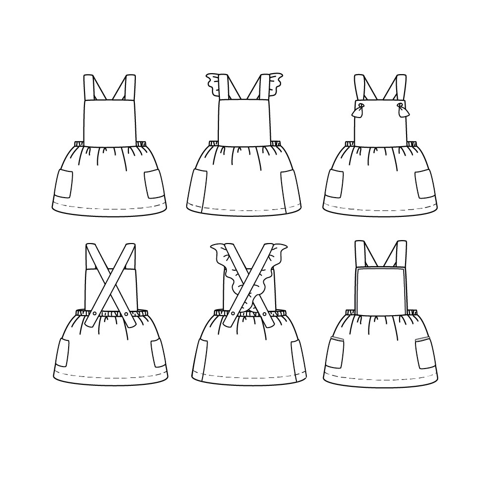 Pochette patron Ikatee MILANO kids 3A-12A