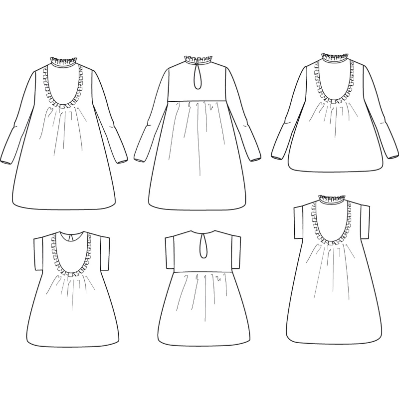 Pochette patron Ikatee IDA kids 3A-12A