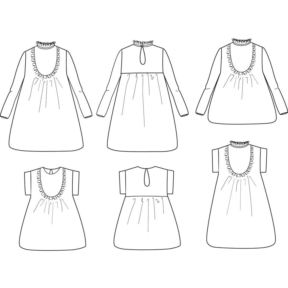 Pochette patron Ikatee IDA kids 3A-12A