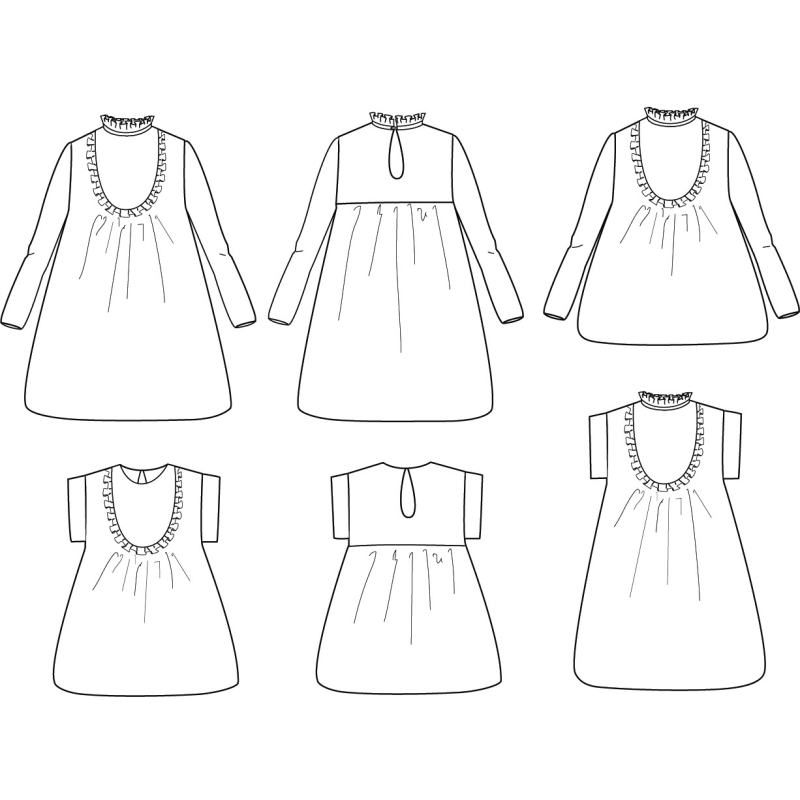 Pochette patron Ikatee IDA kids 3A-12A