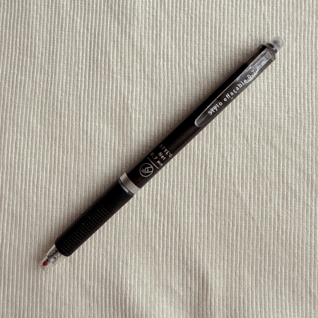Stylo à friction effaçable à la chaleur 7mm Noir