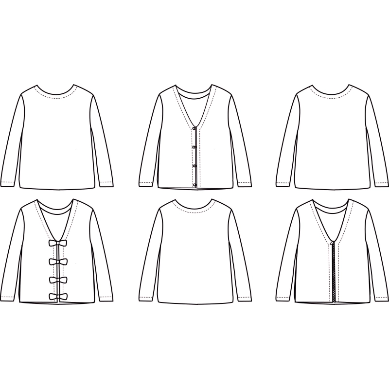 Pochette patron Ikatee MASHA kids 3A-12A