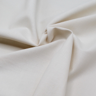 Popeline de coton douce qualité SWEET coloris uni crème