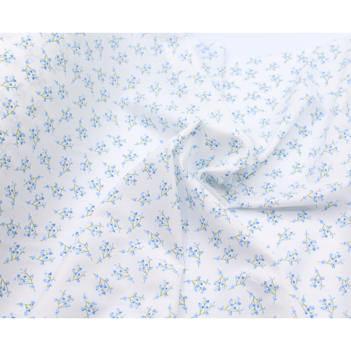 Batiste de coton bio SILKYNE à imprimé fleuri Batiste de coton bio SILKYNE à imprimé fleuri