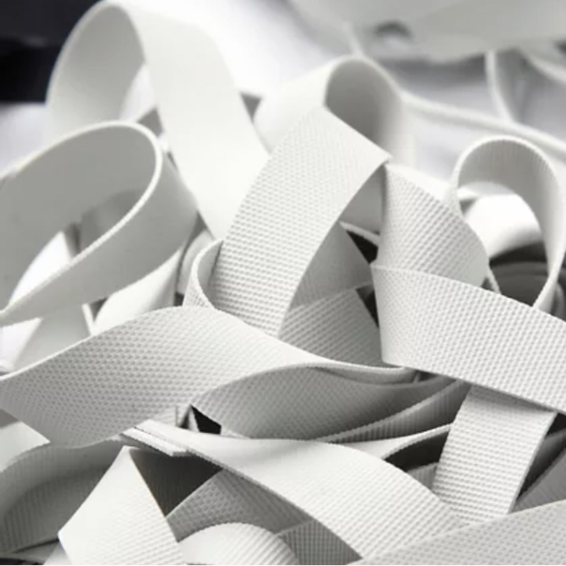 Elastique plat souple 6mm sans LATEX blanc x 1m