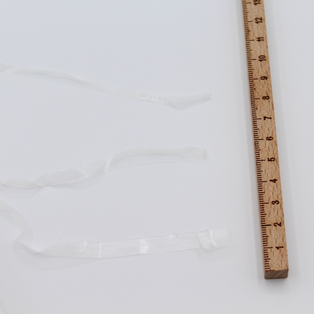 Elastique laminette gros grain (taille au choix) en polyuréthane