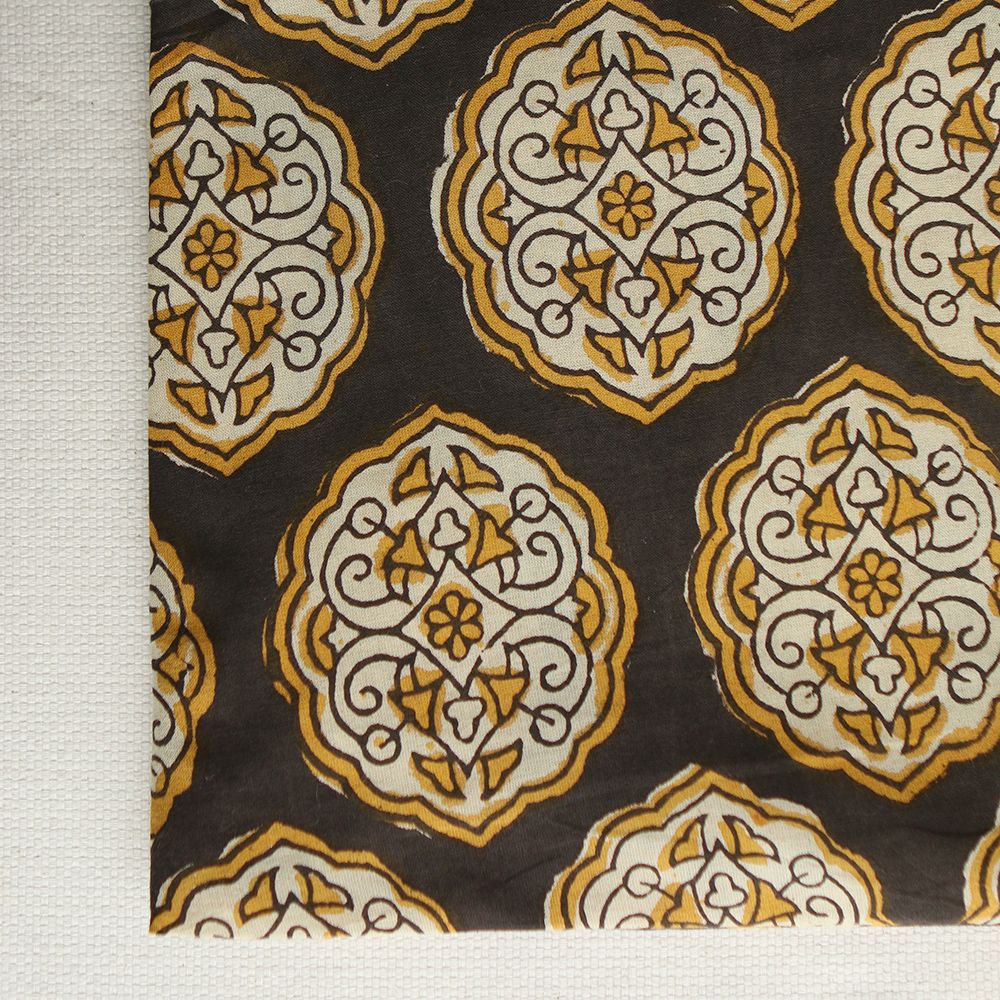 Rani - Tissu indien coton hand block traditionnel