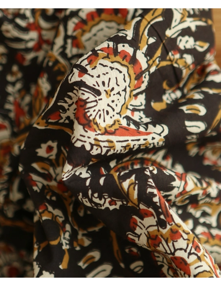 copy of Rani - Tissu indien coton hand block traditionnel