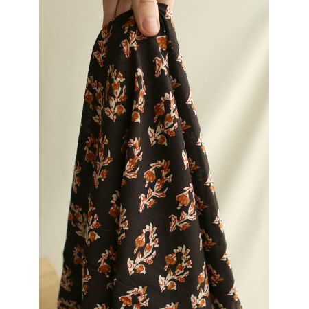 Kajal B - Tissu indien coton hand block traditionnel