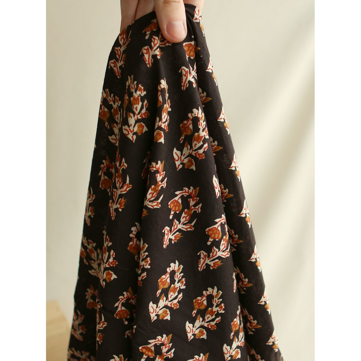 Kajal B - Tissu indien coton hand block traditionnel Kajal B - Tissu indien coton hand block traditionnel