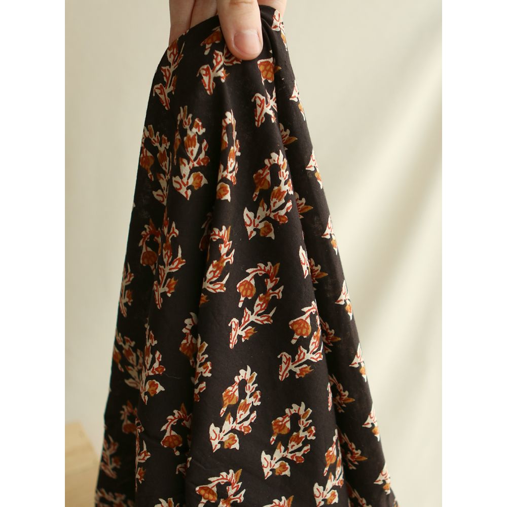 Kajal B - Tissu indien coton hand block traditionnel