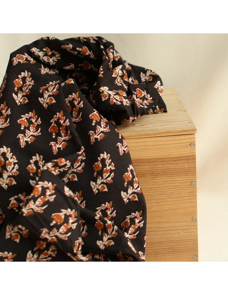 Kajal B - Tissu indien coton hand block traditionnel