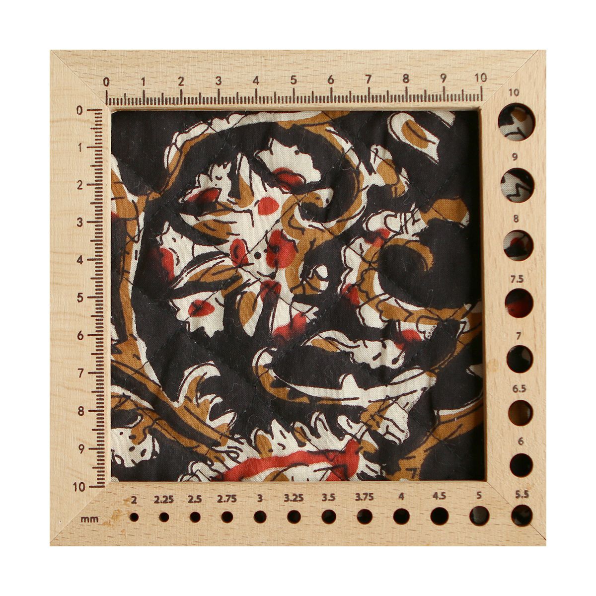 copy of Rani & Pallavi - Tissu indien matelassé double face coton hand block teal largeur 100cm copy of Rani & Pallavi - Tissu indien matelassé double face coton hand block teal largeur 100cm