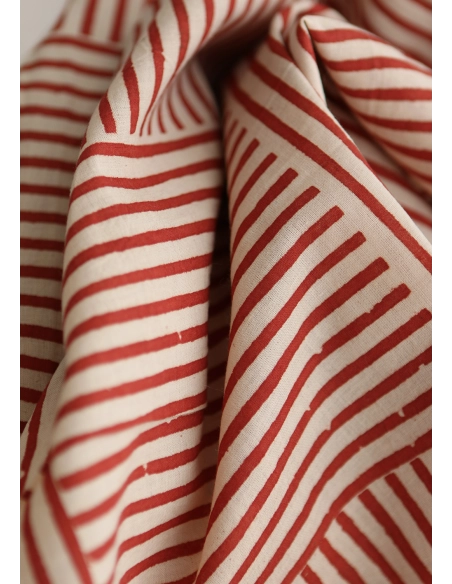 copy of Charvi - Tissu indien coton hand block traditionnel