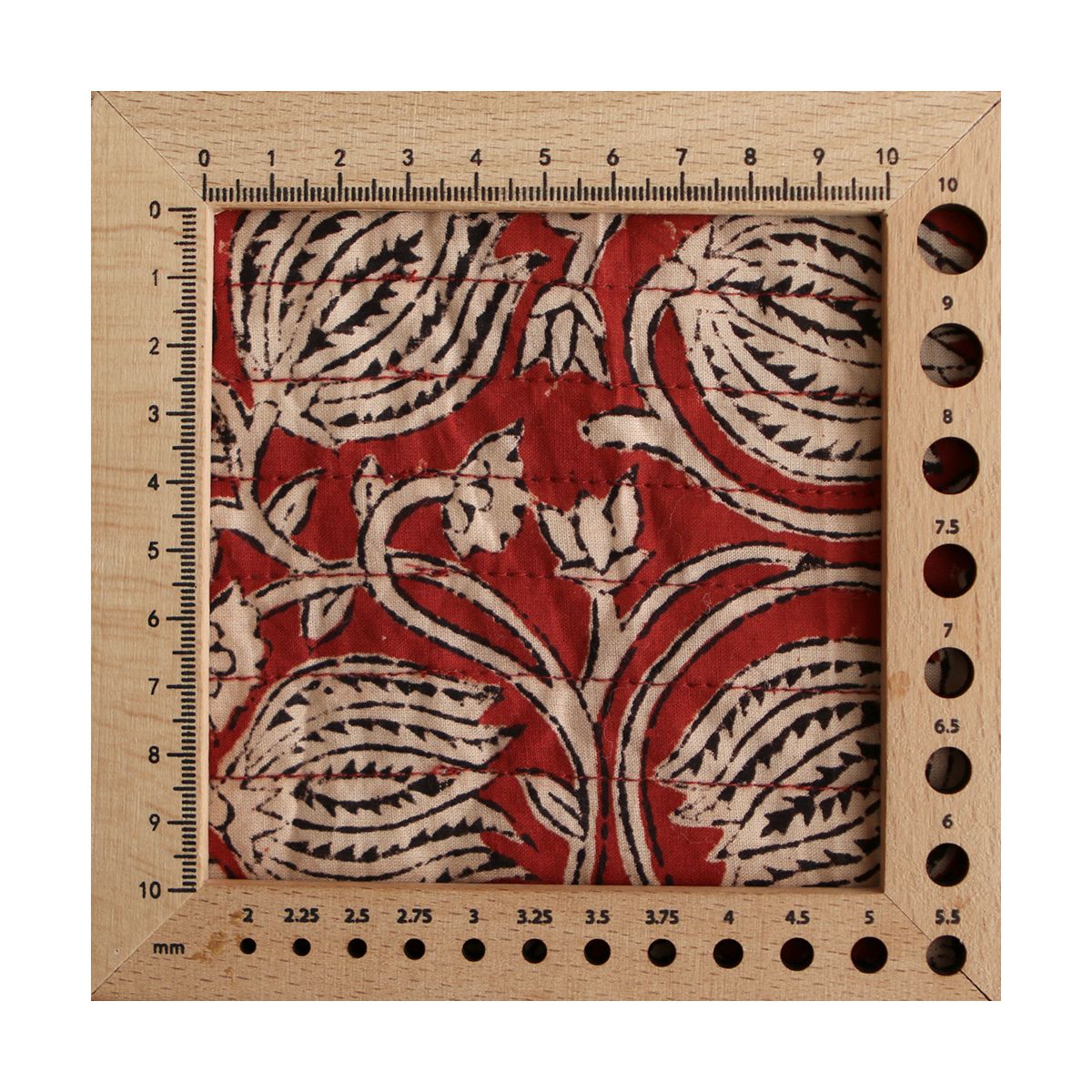 copy of Kajal - Tissu indien matelassé double face coton hand block teal largeur 100cm copy of Kajal - Tissu indien matelassé double face coton hand block teal largeur 100cm