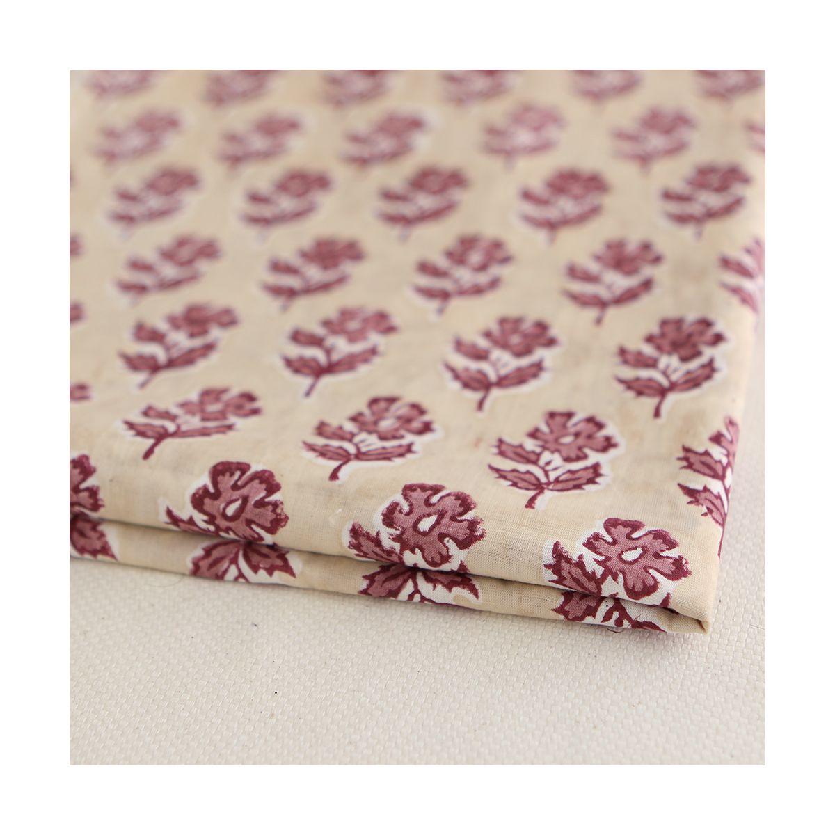 Diya B - Tissu indien coton hand block traditionnel Diya B - Tissu indien coton hand block traditionnel