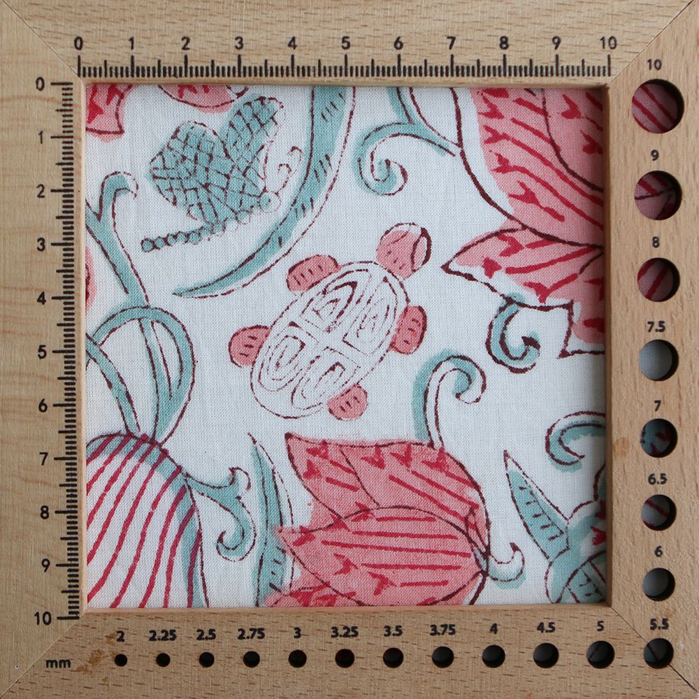 Yamini - Tissu indien coton hand block traditionnel