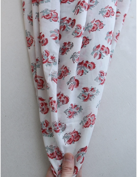 copy of Yamini - Tissu indien coton hand block traditionnel