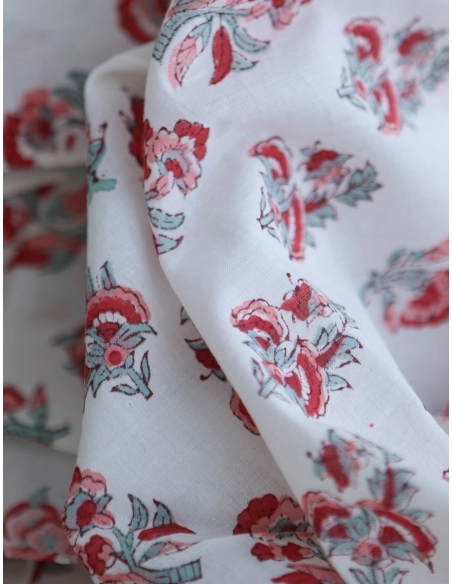 copy of Yamini - Tissu indien coton hand block traditionnel