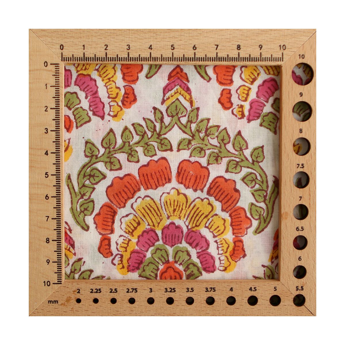 Ravi - Tissu indien coton hand block traditionnel Ravi - Tissu indien coton hand block traditionnel
