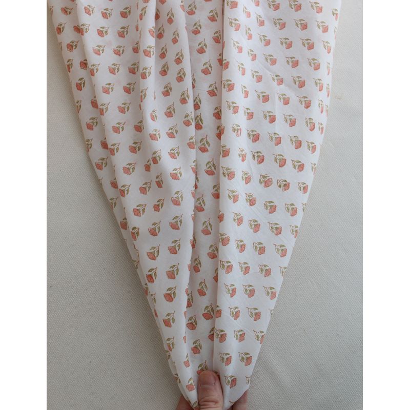 Anika B - Tissu indien coton hand block traditionnel