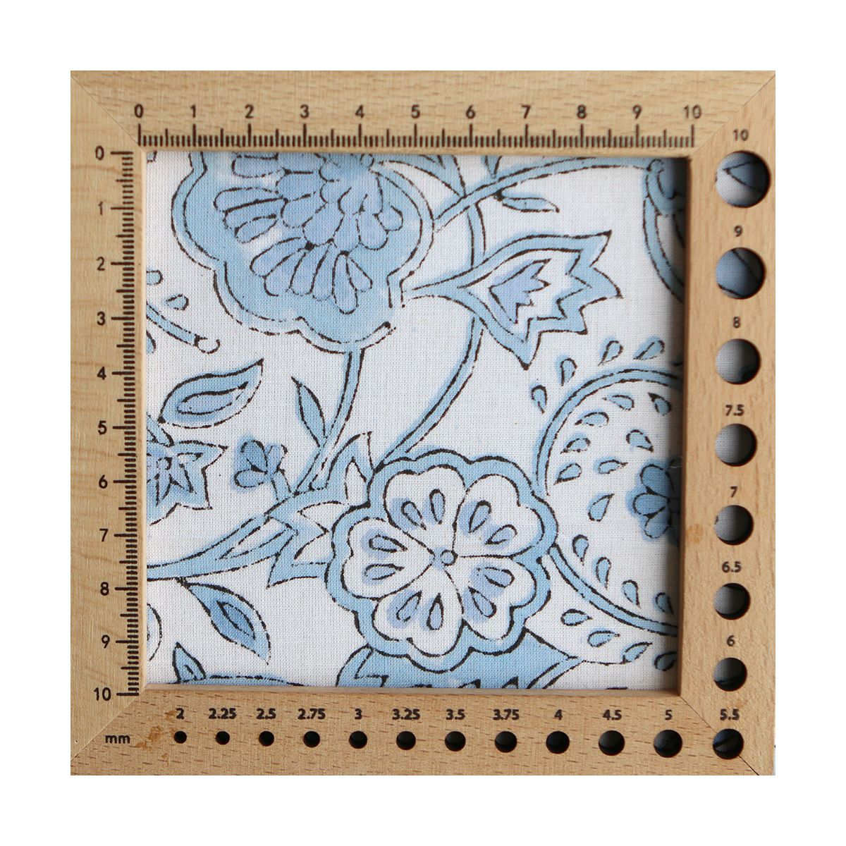 Amayra - Tissu indien coton hand block traditionnel Amayra - Tissu indien coton hand block traditionnel