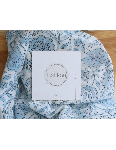 Amayra - Tissu indien coton hand block traditionnel