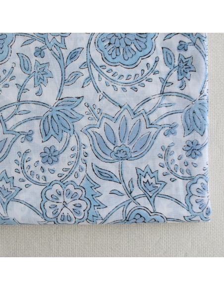 Amayra - Tissu indien coton hand block traditionnel