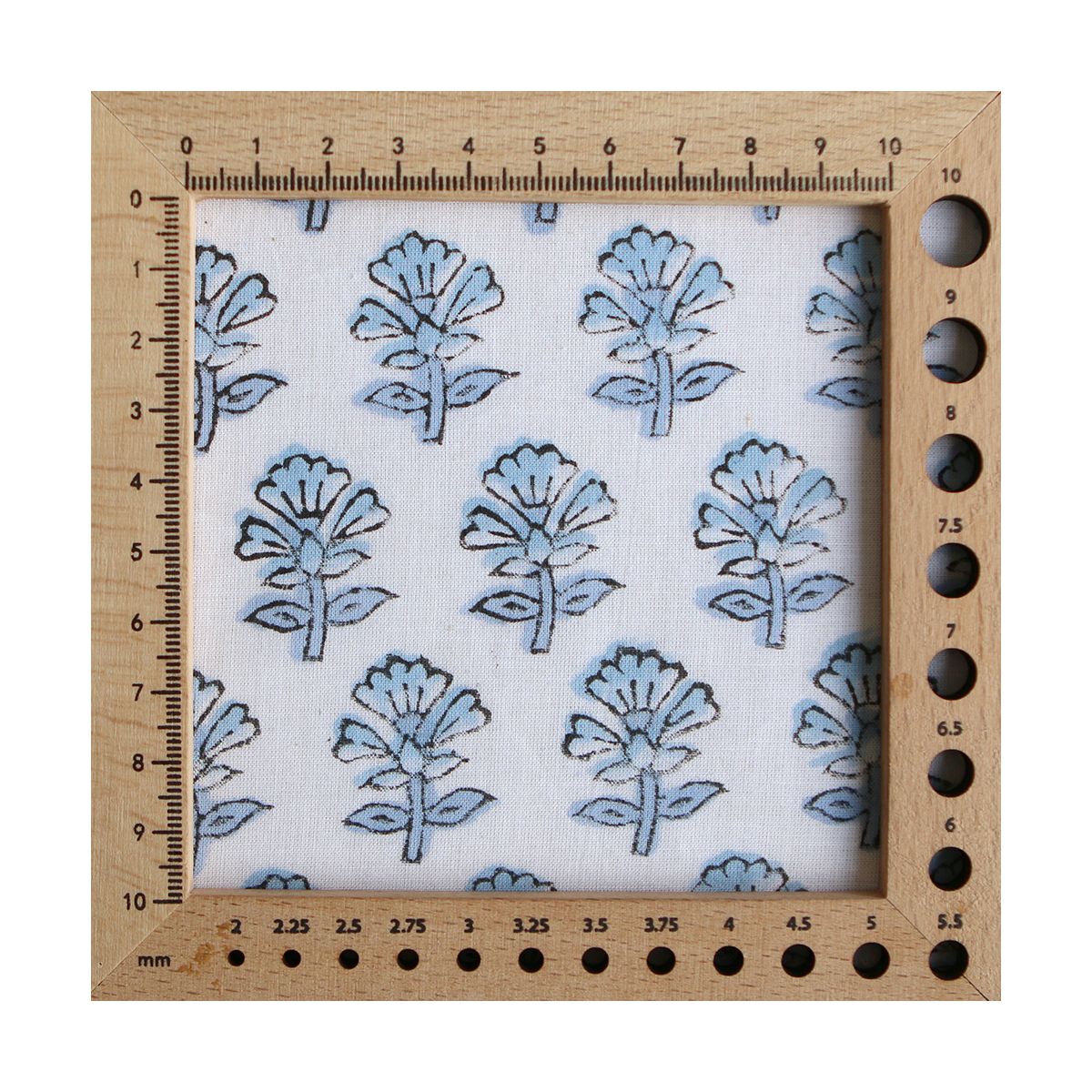 Amayra B - Tissu indien coton hand block traditionnel Amayra B - Tissu indien coton hand block traditionnel