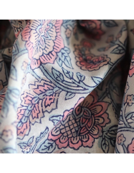 copy of Amayra B - Tissu indien coton hand block traditionnel