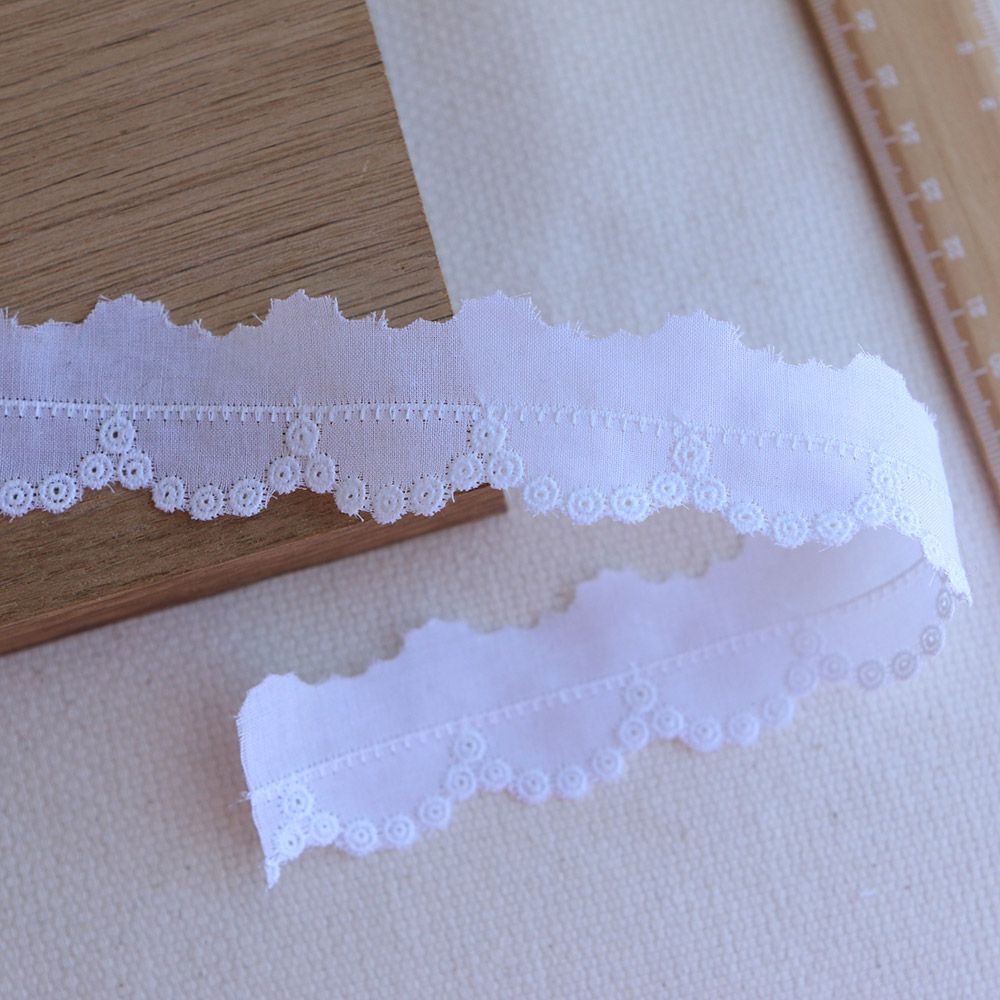 copy of Galon coton broderie écru52mm x1m