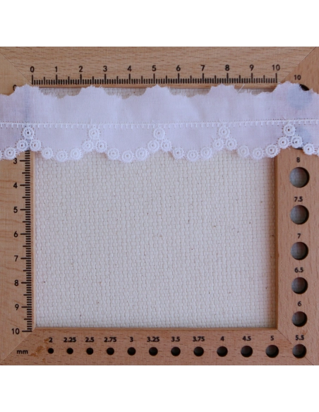 copy of Galon coton broderie écru52mm x1m