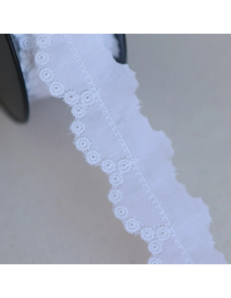 copy of Galon coton broderie écru52mm x1m