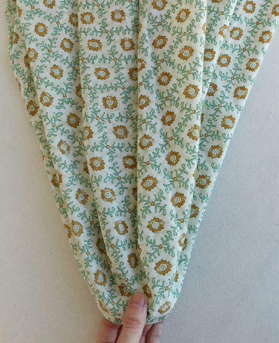 Jivan B - Tissu indien coton hand block traditionnel