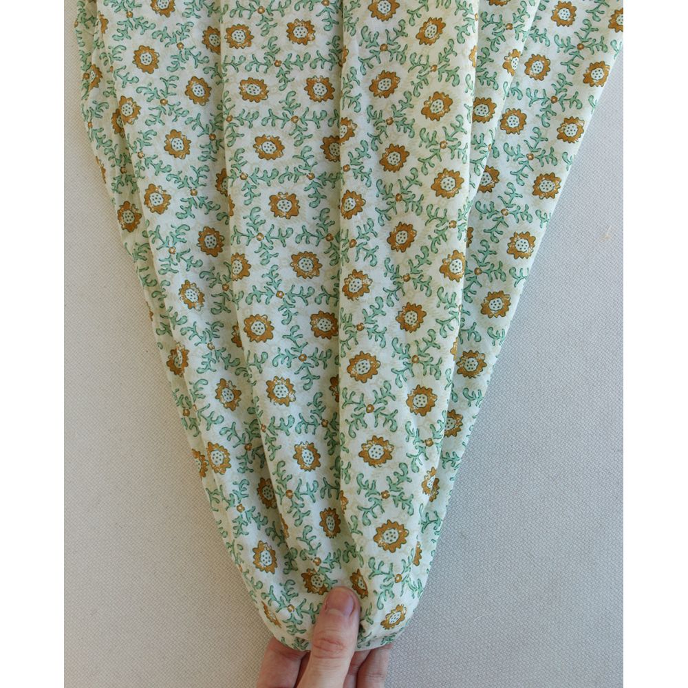 Jivan B - Tissu indien coton hand block traditionnel