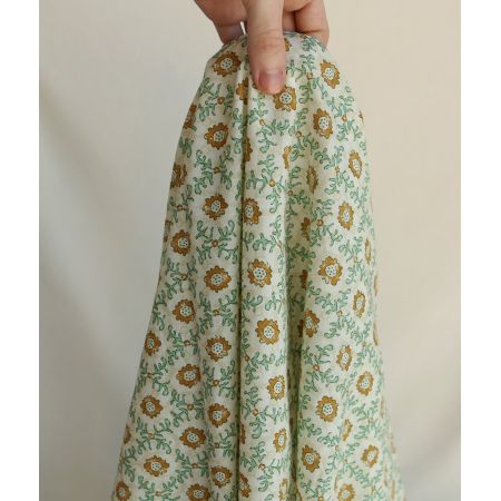 Jivan B - Tissu indien coton hand block traditionnel Jivan B - Tissu indien coton hand block traditionnel