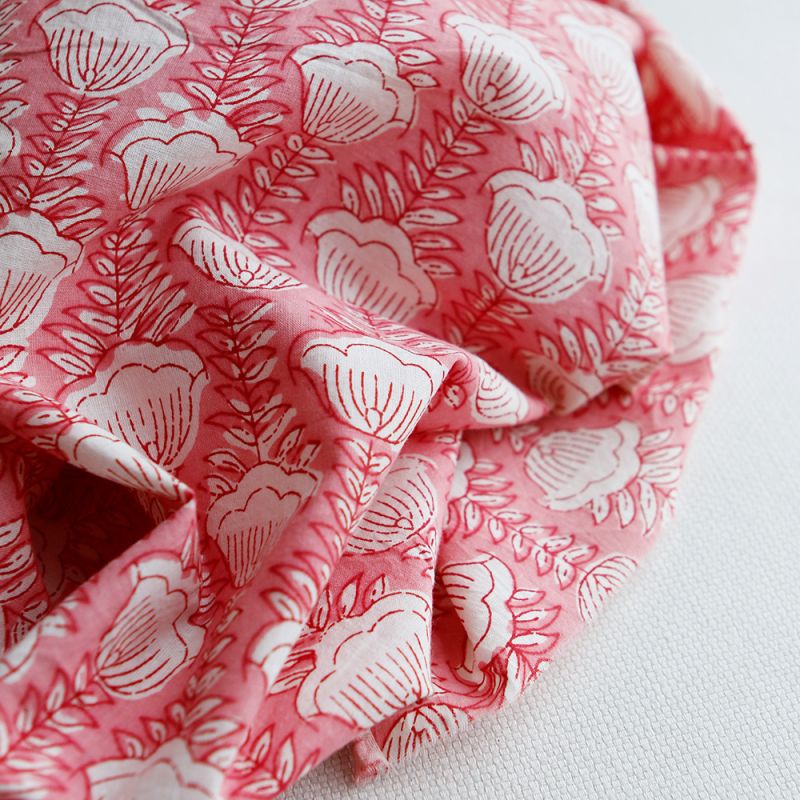 Coton Indien Traditionnel - Impression Hand Block