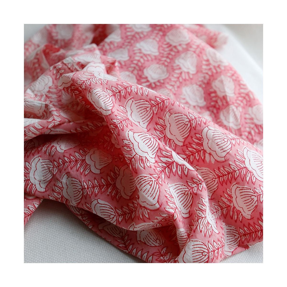 Coton Indien Traditionnel - Impression Hand Block Coton Indien Traditionnel - Impression Hand Block