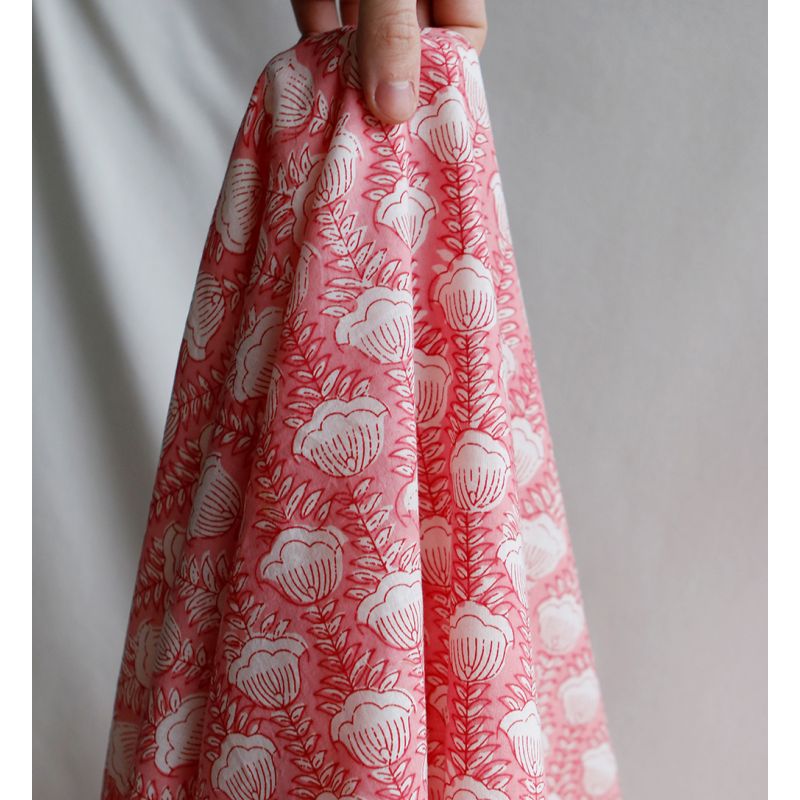 Coton Indien Traditionnel - Impression Hand Block