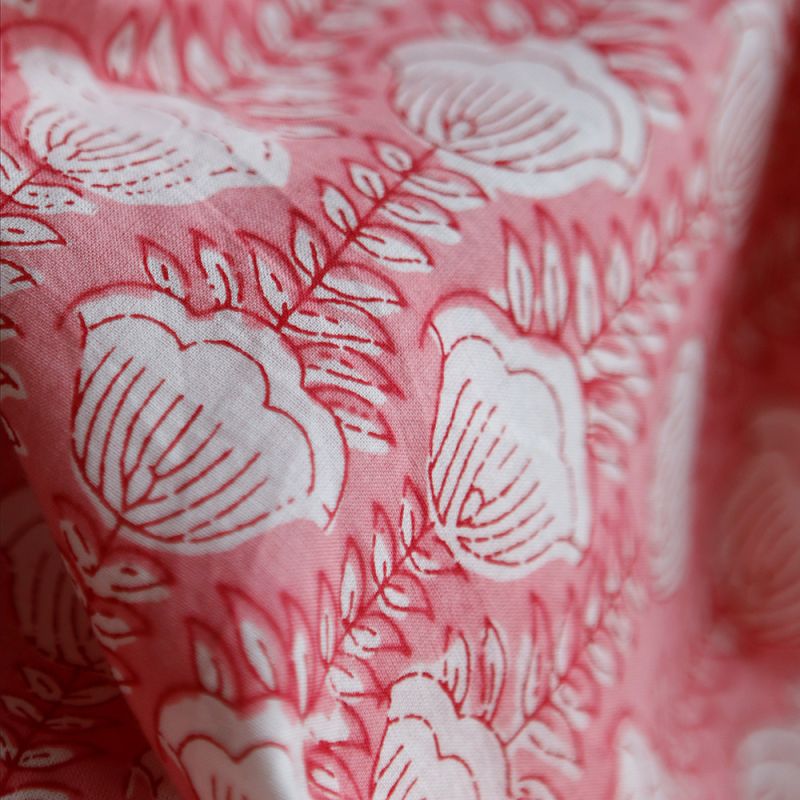 Coton Indien Traditionnel - Impression Hand Block