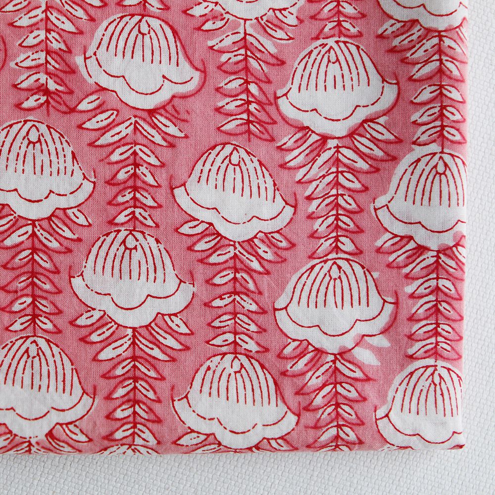 Coton Indien Traditionnel - Impression Hand Block