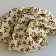 Au mètre - Tissu indien coton hand block traditionnel