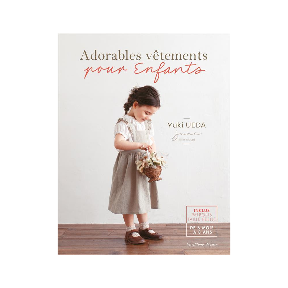 Livre Patrons de couture adorables vêtements pour enfants 
