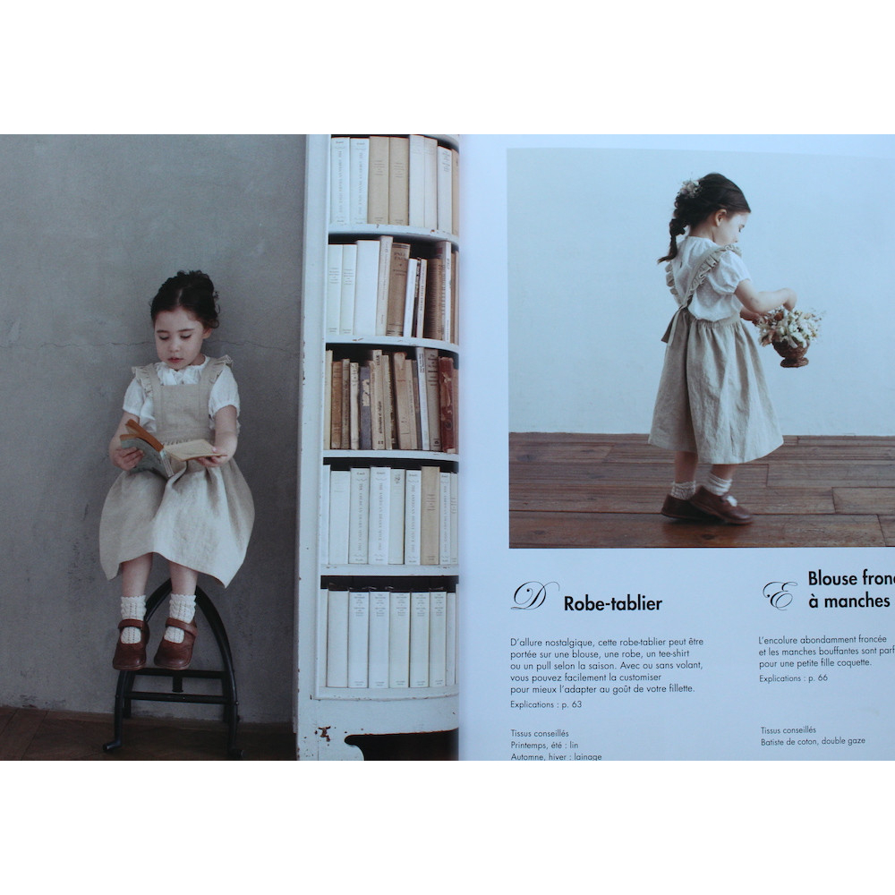 Livre Patrons de couture adorables vêtements pour enfants 