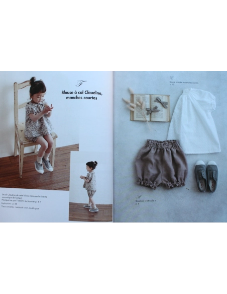 Livre Patrons de couture adorables vêtements pour enfants 